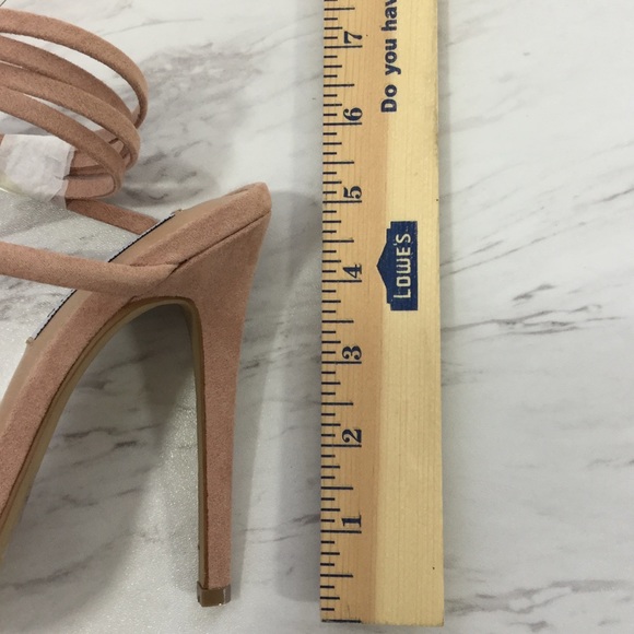 Steve Madden Tiffany Natural Blush Heels NIB - Picture 8 of 8